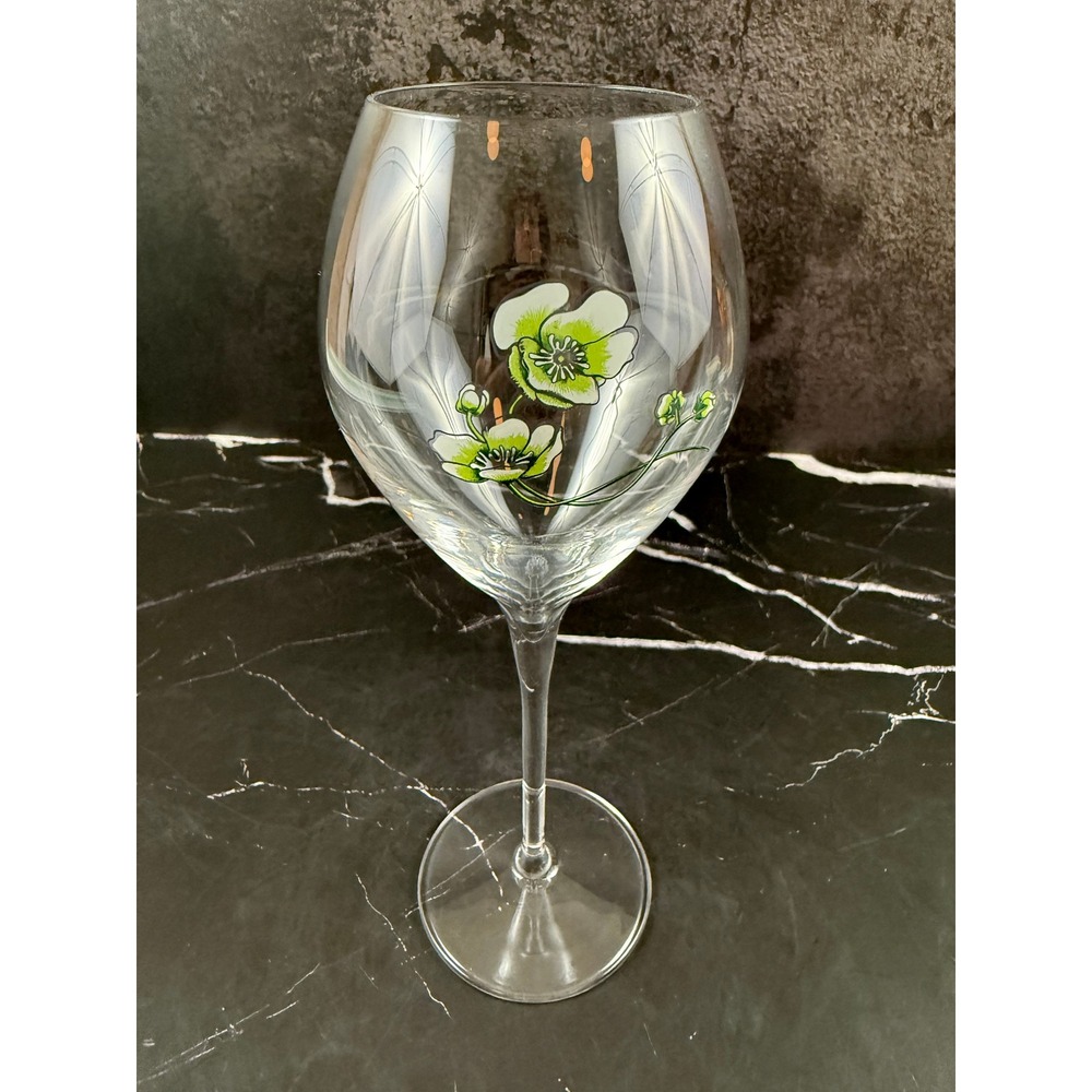 Perrier-Jouet Belle Epoque Tasting Champagne Glass Tulip Style 8 1/2in Tall